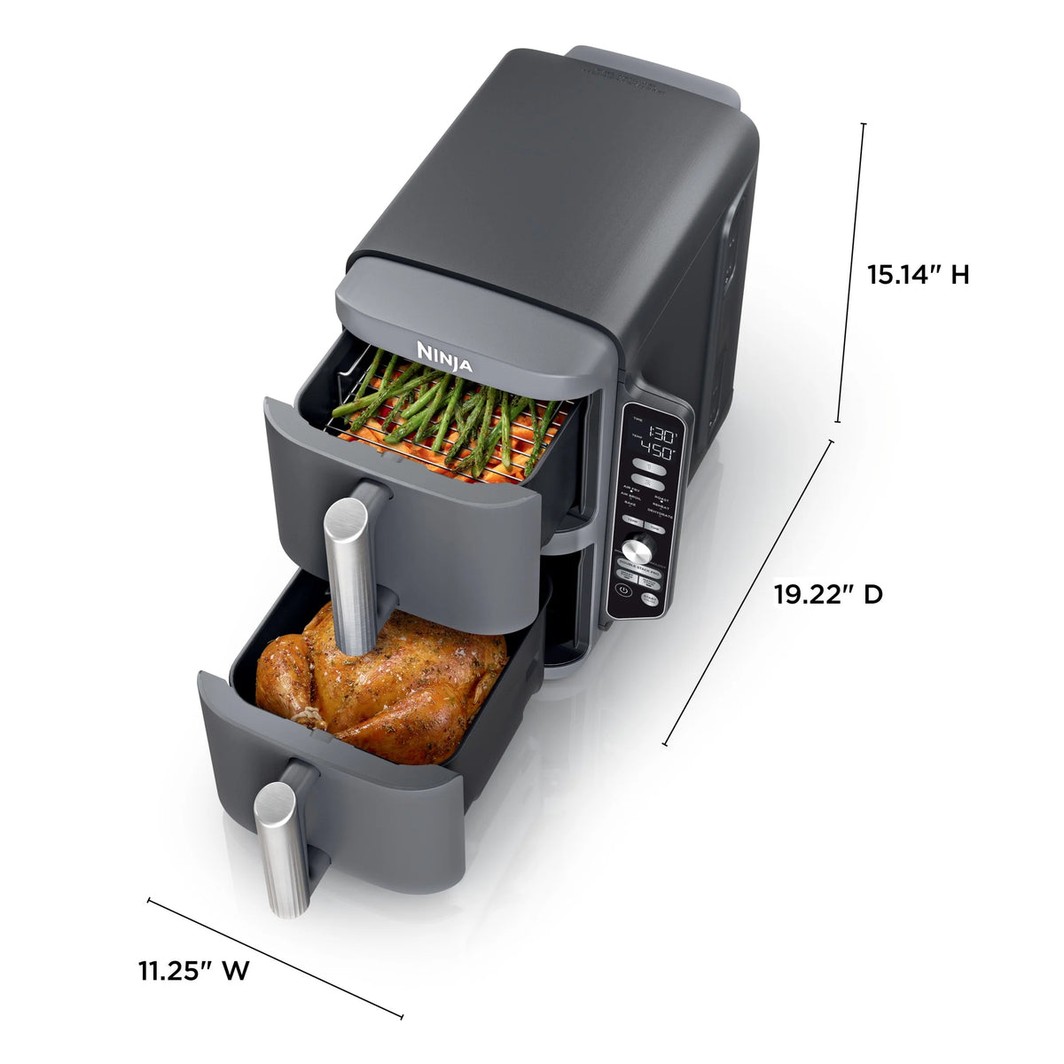 Ninja Doublestack XL 10 QT 2 - Basket Air Fryer