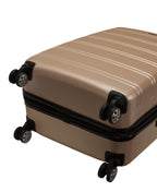 Rockland Luggage Melbourne 3 Piece Hardside Luggage Set, F160