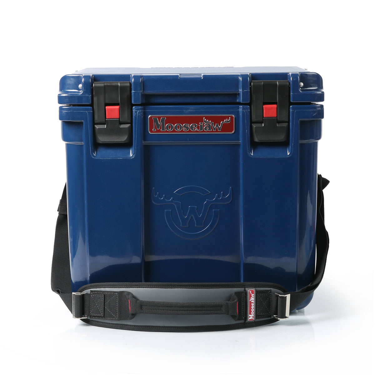 Moosejaw 25 Quart Ice Fort Hard Cooler with Microban, Galactic Blue