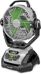 POWER+ Portable Misting Fan - 18" Outdoor Electric, 5 Speeds