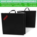 6' x 2' Tri-Fold Exercise Mat