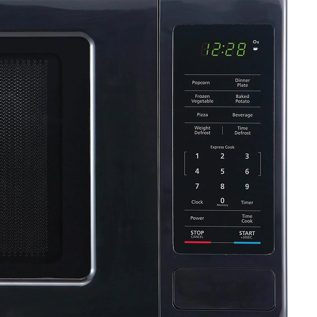 Magic Chef 0.9 cu ft Countertop Microwave Oven in Black