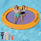 Round Floating Ring Hammock - Heavy Duty Inflatable Raft