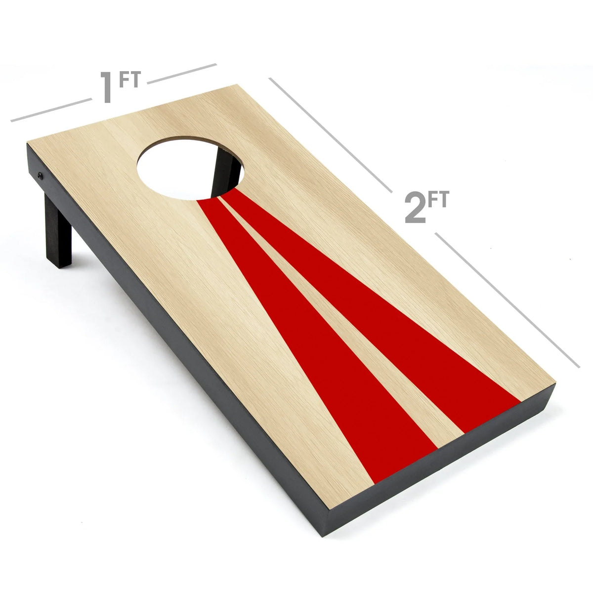 2' x 1' Portable Cornhole Set | Wood