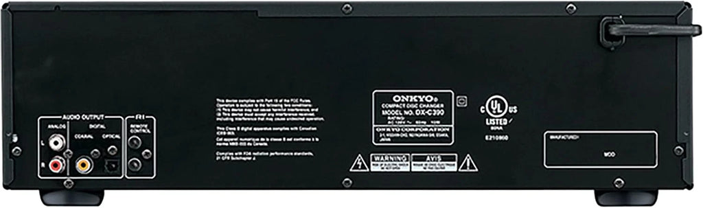 DXC390 6-Disc CD Changer, Black