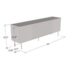 Camelia 63-Inch Electric Fireplace TV Stand