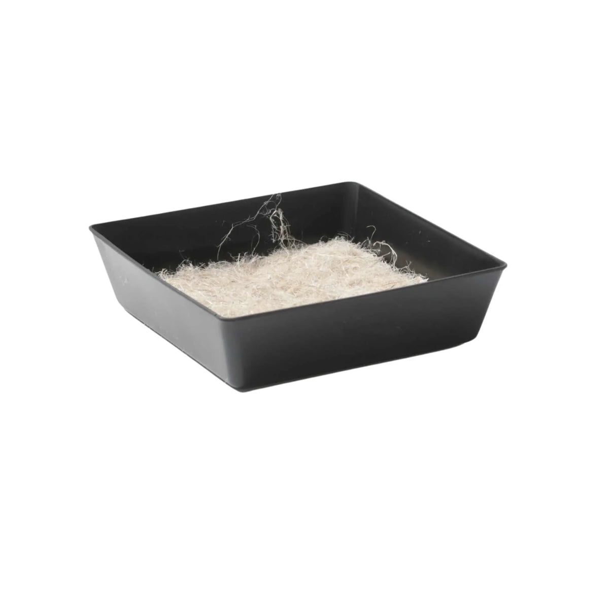 5X5 Extra Strength Shallow Microgreen Trays | Black / 16 Inserts / No Hole