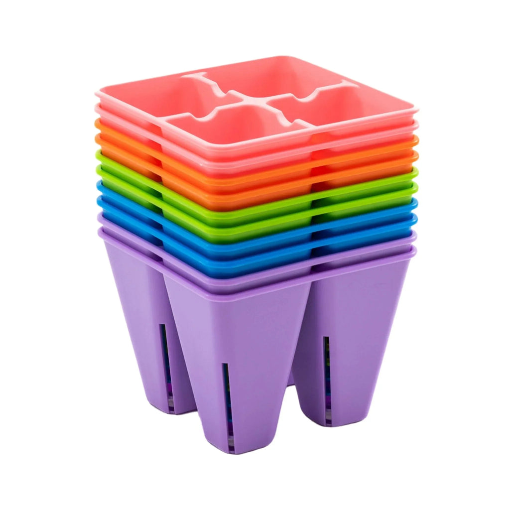 4 Cell Plug Tray Inserts | Multicolor / 40