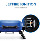 Napoleon Travelq 240 1 - Burner Portable Propane Gas Grill in Blue
