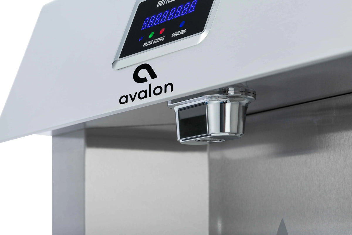 Avalon Wall Mounted Water Fountain with Bottle Filling Station, High Capacity Cooling, Sensor Dispensing, Self Cleaning