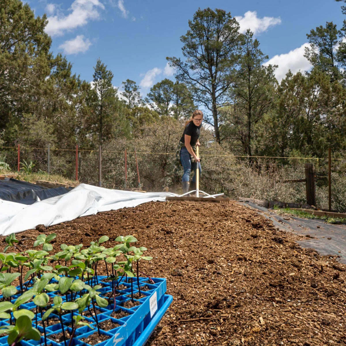 Backyard Garden Silage Tarp - 6 mil Reversible Black & White | 10' x 12'