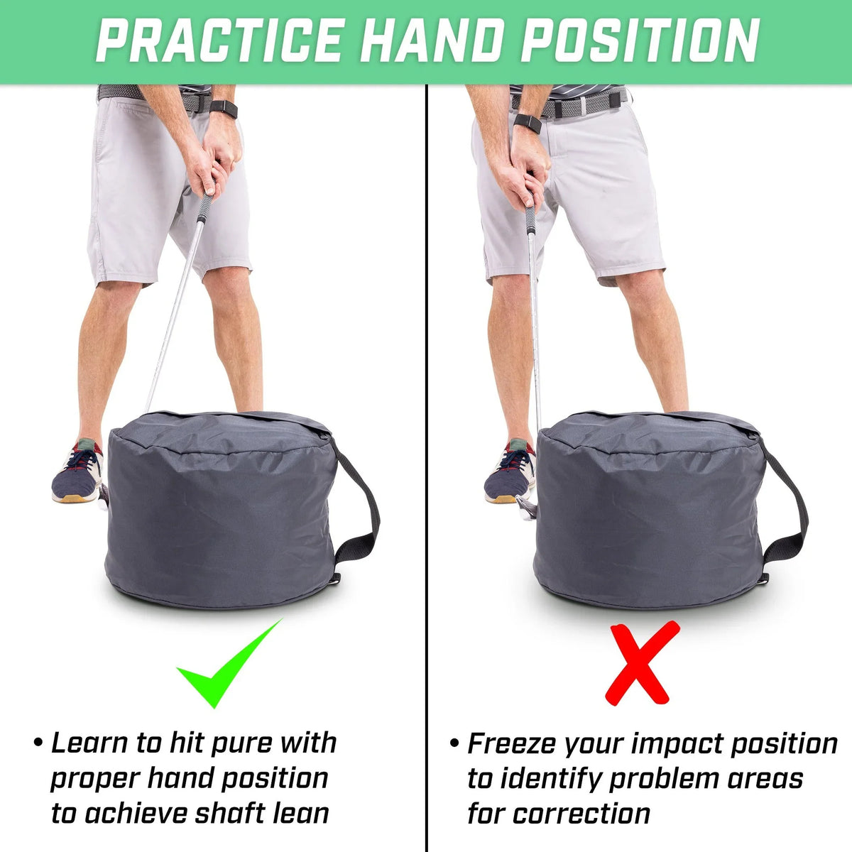 Golf Swing Bag, Impact Trainer
