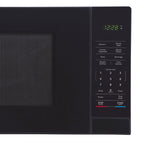 Magic Chef 1.6 Cu. ft. 1100W Countertop Microwave Oven with Push-Button Door in Black, New