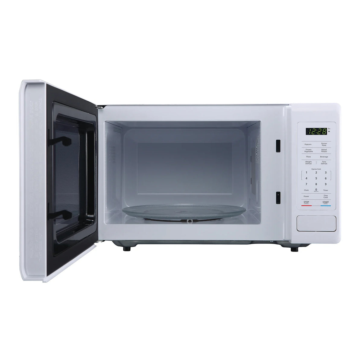 Magic Chef 0.9 cu ft Countertop Microwave Oven in Black