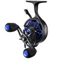 Piscifun ICX Frost Carbon Ice Fishing Reel, Magnetic Drop System,Large Spool Diameter | Blue / Left Hand / Ordinary