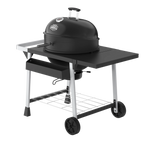 Expert Grill Kettle Cart with Pizza Accessories and Warming Rack