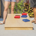 Dual Sided Side & Stop Cornhole Bean Bag, 8-pk | Red Blue