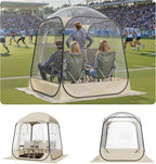VEVOR Pop up Sports Tent, 8 Sizes Optional Clear Bubble Tent for 1-6 Person