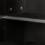 Slim Tall Storage Cabinet, Pantry Cabinet with Doors Shelves Small Space for Kitchen Living Room Bathroom