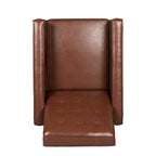 Set of 2 Mervynn Mid-Century Button-Tufted Recliners by Christopher Knight Home