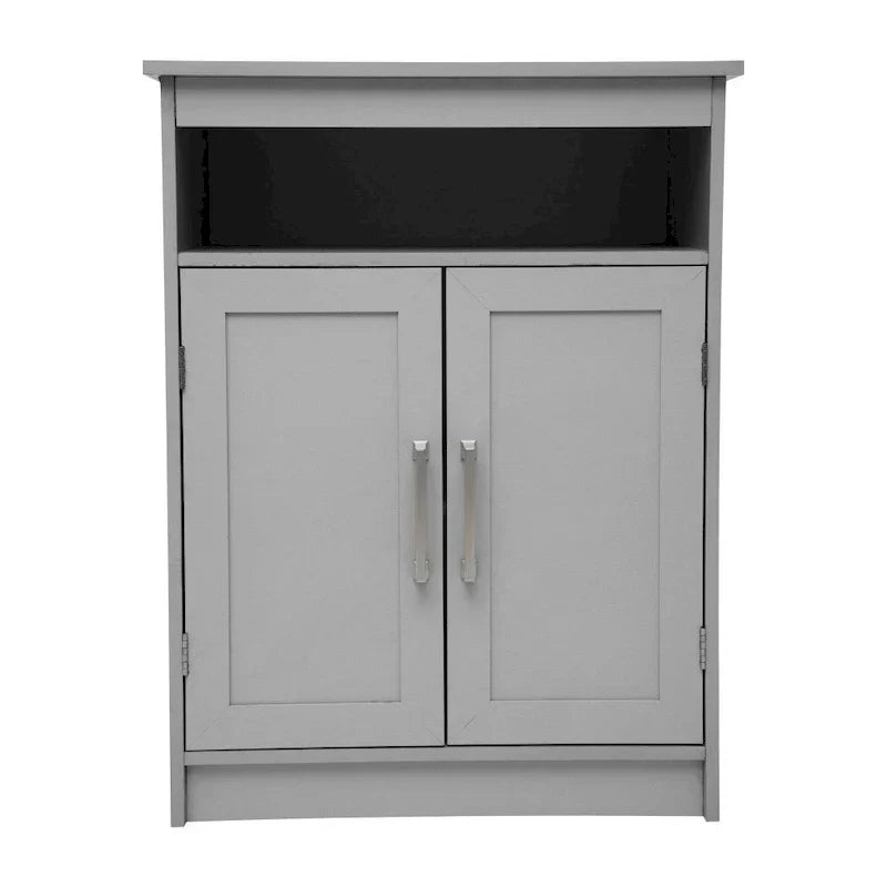 Magnetic Closure Floor Cabinet Organizer with Shelves