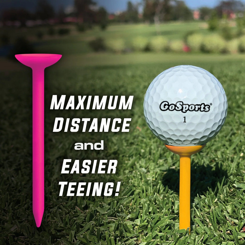 3.25" Widemouth Plastic Golf Tees, 60-pk