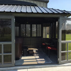 Colorado 17.5 Ft. W x 11.5 Ft. D Composite PVC Patio Gazebo Gazebo