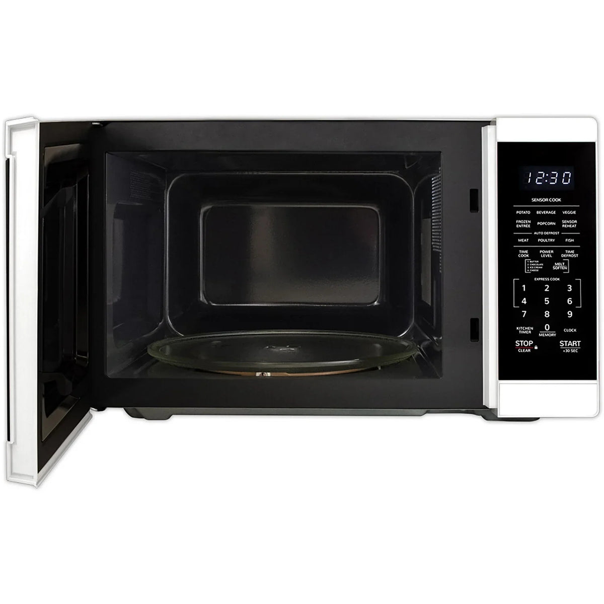Sharp 1.4 - Cu. Ft. Countertop Microwave Oven in Black