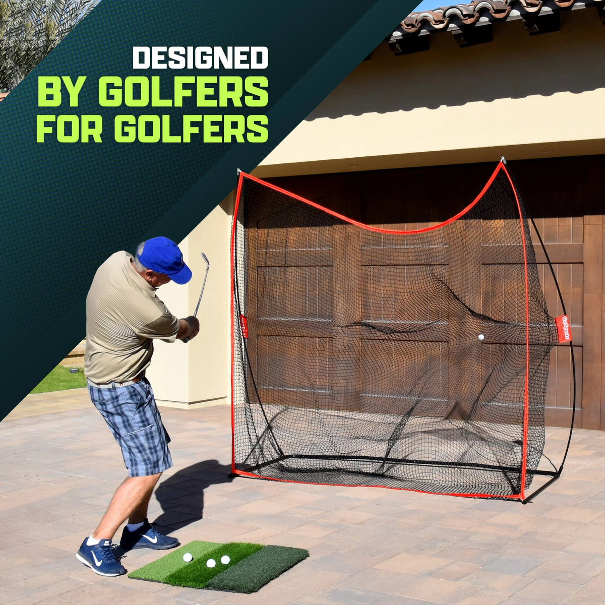 7' x 7' Golf Practice Hitting Net