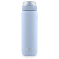 Ello Cooper 22oz Stainless Steel Water Bottle with Straw and Carry Handle, Double Walled and Vacuum Insulated Metal, Leak Proof Locking Lid with Soft