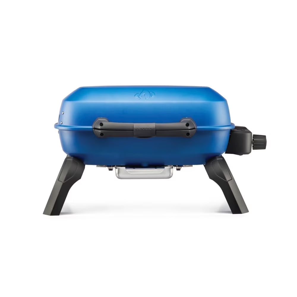 Napoleon Travelq 240 1 - Burner Portable Propane Gas Grill in Blue