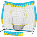 7' x 7' Drip Baseball Hitting Net | Ice Cream