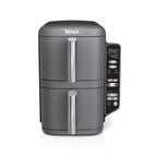 Ninja Doublestack XL 2 - Basket Air Fryer, Doublestack Technology Cooks 4 Foods at Once, Space Saving Design, 10 QT, 4 - in - 1, Smart Finish & Match Cook, SL400