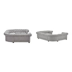 Gdansk 9-Person U-Shaped Chesterfield Sectional Sofa