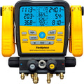 Fieldpiece SM482V Wireless 4-Port SMAN Manifold with Vacuum Gauge