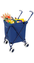 VersaCart Patented Folding Shopping and Utility Cart