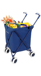 VersaCart Patented Folding Shopping and Utility Cart