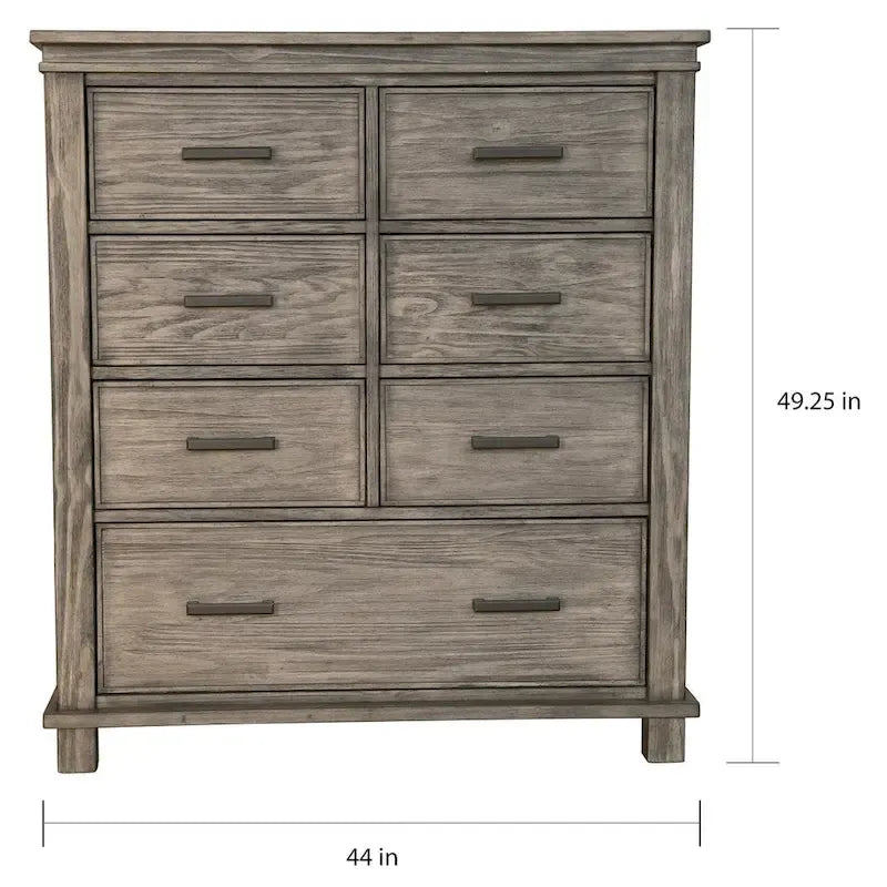 Simply Solid Asquith 6-Piece Solid Wood Bedroom Set
