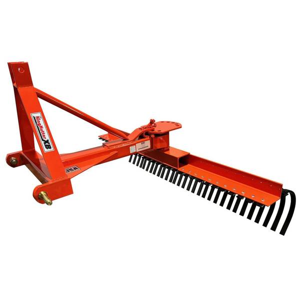 King Kutter 5' XB Sub Compact Landscape Rake
