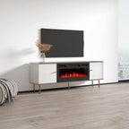 Camelia 63-Inch Electric Fireplace TV Stand