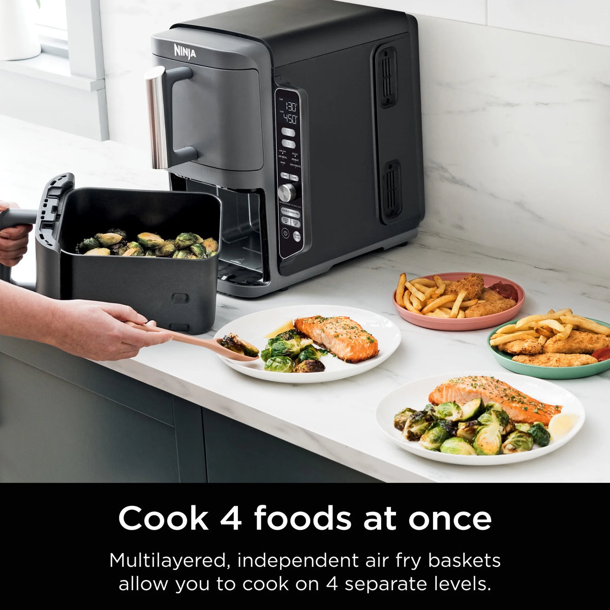 Ninja Doublestack XL 10 QT 2 - Basket Air Fryer