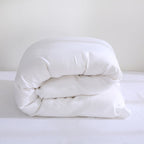 100% Pure Linen Duvet Cover with Button Closure and Corner Ties Soft & Breathable - Natural Full/Queen