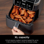 Ninja Air Fryer Pro XL 6-in-1 with 6.5 QT Capacity, Max Crisp, Air Fry, Air Roast, Bake, Reheat, Dehydrate