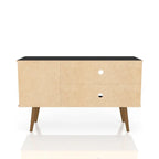 Mid-Century Modern Liberty Dual-Shelf TV Console