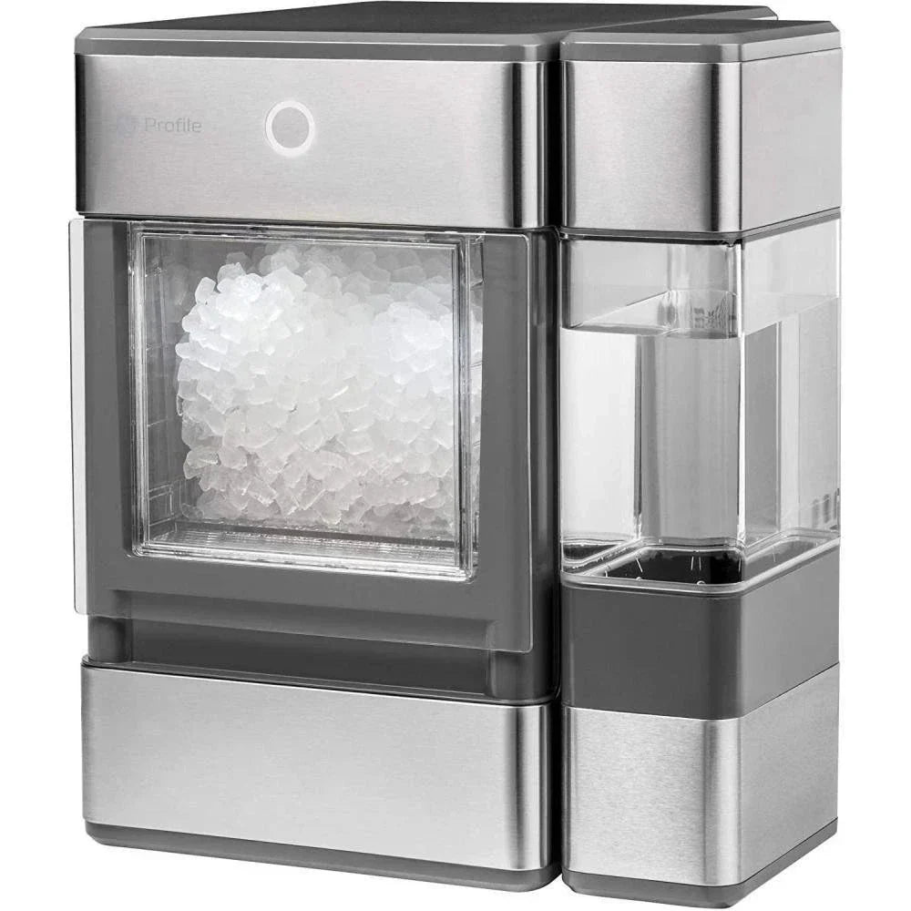 GE Profile Opal Countertop Nugget Ice Maker, Stainless Steel with LED, Bluetooth-Enabled, 24 lbs/day