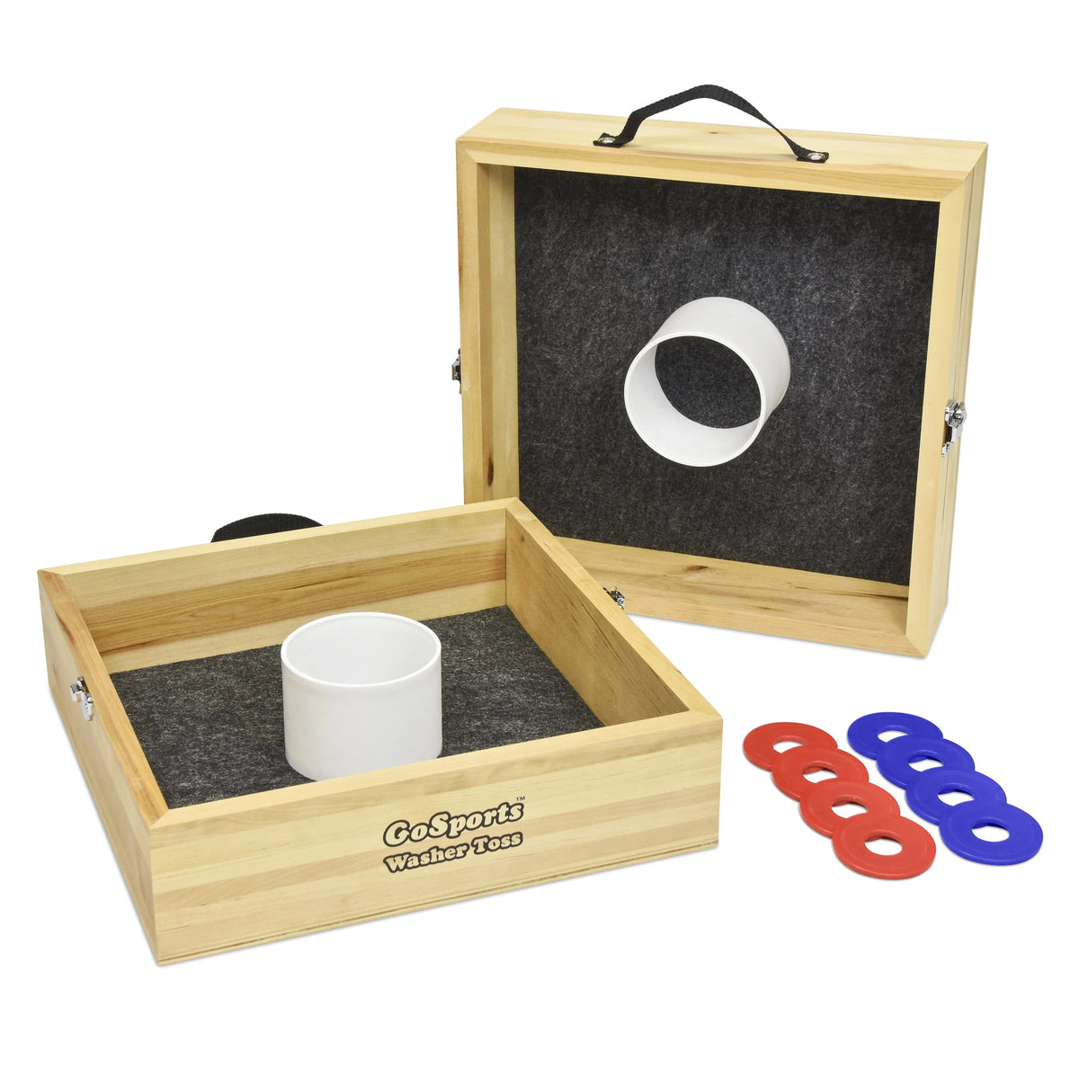 Birch Wood Washer Toss Game