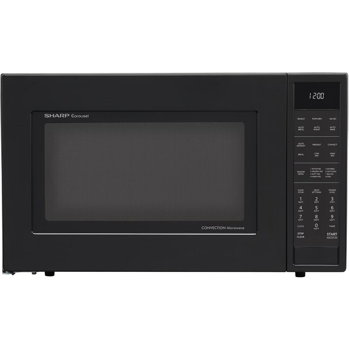 Sharp 1.5 Cu. Ft. 900W Convection Microwave Oven, Stainless Steel