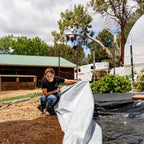 Backyard Garden Silage Tarp - 6 mil Reversible Black & White | 10' x 12'