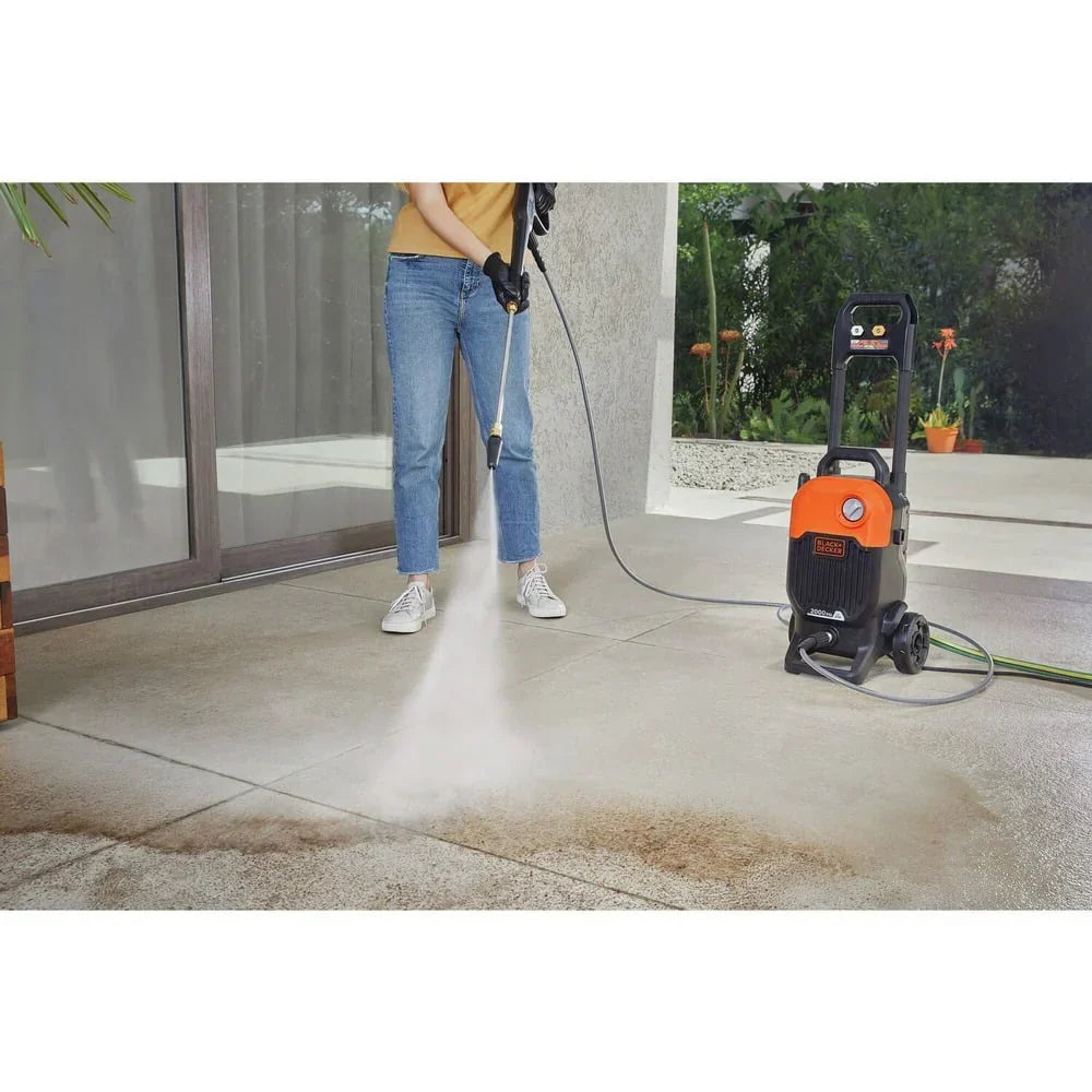 Black & Decker BEPW2000 2000 max PSI 1.2 GPM Corded Cold Water Pressure Washer
