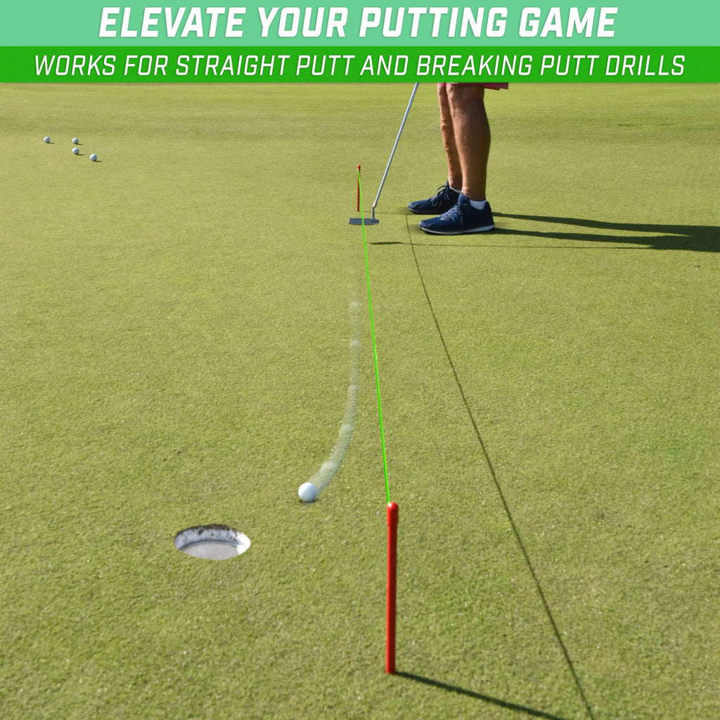 Down the Line Golf Putting String Aid